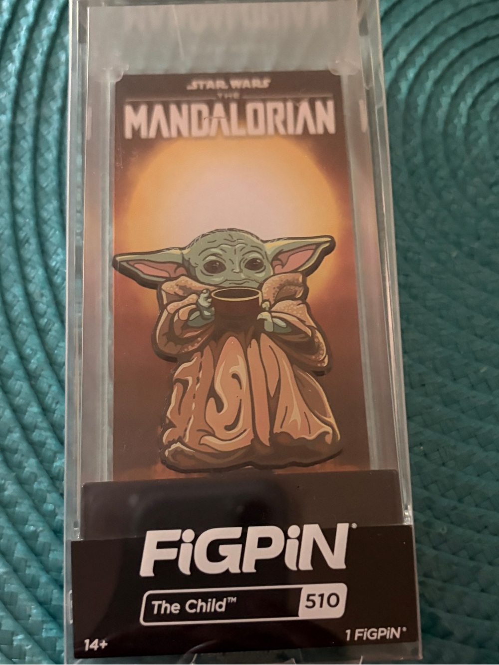 FiGPiN The Child (Grogu) Enamel Pin - Green and Brown